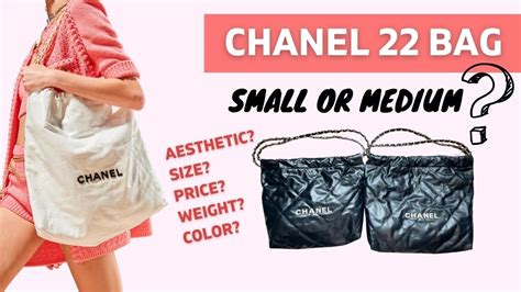 chanel 22 c|Chanel 22 sizes medium.